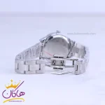 قفل ساعت مچی زنانه سیکو فلزی نقره ای صفحه مشکی GN 059/13