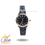 ساعت عقربه ای زنانه سیکو فلزی مشکی قاب طلایی GN 059/2