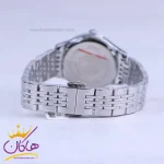 بند ساعت مچی سیکو زنانه فلزی نقره ای صفحه مشکی GN 059/36