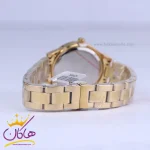 بند ساعت مچی سیکو زنانه فلزی طلایی صفحه سبز GN 059/54