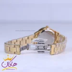 قفل ساعت مچی سیکو زنانه فلزی طلایی صفحه سبز GN 059/54