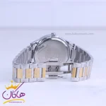 قفل ساعت سیکو مردانه فلزی نقره ای طلایی صفحه سبز OS 9/5