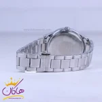 بند ساعت مچی سیکو مردانه فلزی نقره ای صفحه تیفانی OS 9/54