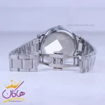 قفل ساعت مچی سیکو مردانه فلزی نقره ای صفحه تیفانی OS 9/54