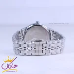 بند ساعت مچی سیکو مردانه فلزی نقره ای صفحه آبی OS 9/64