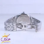 قفل ساعت مچی سیکو مردانه فلزی نقره ای صفحه آبی OS 9/64