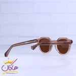 دسته عینک آفتابی سپوری زنانه فریم گرد قهوه ای 58884/3