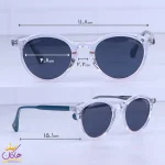 ابعاد عینک آفتابی سپوری زنانه فریم گرد استات 58917/4