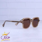 عدسی عینک آفتابی سپوری زنانه فریم مربع قهوه ای 58952/5