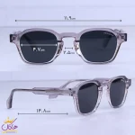 ابعاد عینک آفتابی سپوری زنانه فریم خاکستری استیت 58990/7