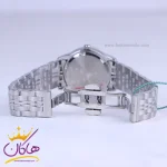 قفل ساعت مچی سولیدا زنانه فلزی نقره ای صفحه مشکی L2135/4