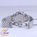 قفل ساعت مچی سولیدا زنانه فلزی نقره ای فول دیت L2141/1