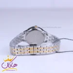 بند ساعت عقربه ای سولیدا زنانه فلزی نقره ای طلایی 4128/6
