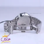 قفل ساعت مچی عقربه ای سولیدا مردانه فلزی نقره ای G2134/1