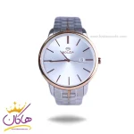 ساعت مچی سولیدا مردانه فلزی نقره ای رزگلد G2134/9