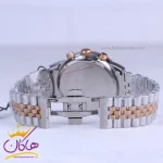قفل ساعت مچی سولیدا مردانه فلزی نقره ای رزگلد G2141/8