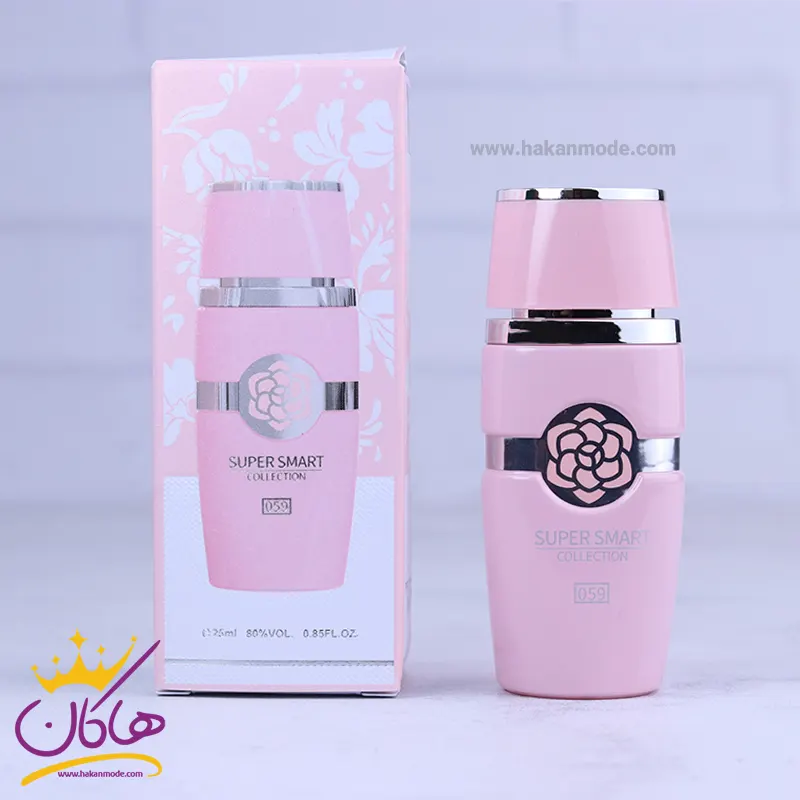 ادکلن جیبی سوپر اسمارت زنانه 059 یارا صورتی