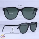 ابعاد عینک آفتابی تام فورد مردانه شیشه سبز FT 1098/1