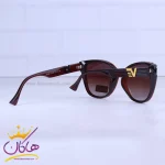 دسته عینک آفتابی ورساچه زنانه قهوه ای پلاریزه p 2326/4