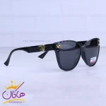 عدسی عینک آفتابی ورساچه زنانه فریم مشکی پلاریزه P 2326/6