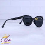 دسته عینک آفتابی ورساچه زنانه فریم مشکی پلاریزه P 2326/6