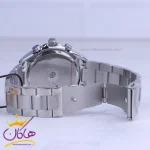 قفل ساعت مچی بیگوتی مردانه فلزی صفحه مشکی فول دیت BG.1.10518-5