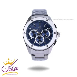 ساعت مچی بیگوتی مردانه فلزی صفحه آبی کرنوگراف BG.1.10600-3