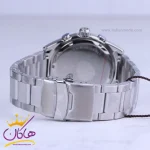 بند ساعت مچی بیگوتی مردانه فلزی صفحه آبی کرنوگراف BG.1.10631-6