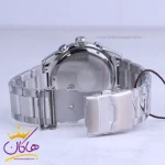 قفل ساعت مچی بیگوتی مردانه فلزی صفحه آبی کرنوگراف BG.1.10631-6