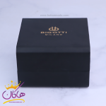 جعبه ساعت مچی بیگوتی مردانه کرنوگراف بند فلزی و چرم BG.1.10570-3E