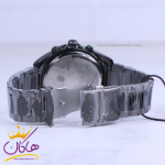 قفل ساعت مچی بیگوتی مردانه کرنوگراف بند فلزی و چرم BG.1.10570-4E