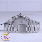 بند ساعت مچی ست بیگوتی استیل نقره ای صفحه سفید BG.1.10640-1 مردانه
