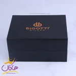 جعبه ساعت مچی ست بیگوتی استیل نقره ای طلایی BG.1.10640-3