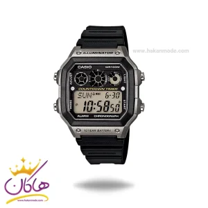 ساعت کاسیو مردانه قاب طوسی دیجیتالی AE-1300WH-8AVDF