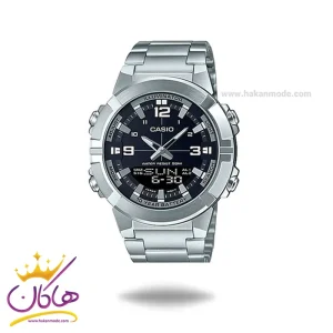 ساعت مچی کاسیو مردانه فلزی دو زمانه AMW-870D-1AVDF