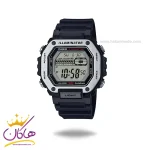 ساعت کاسیو مردانه بند رابر مشکی دیجیتال MWD-110H-1AVDF