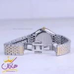 قفل ساعت مچی سیتیزن زنانه فلزی نقره ای طلایی صفحه سبز 3325/5