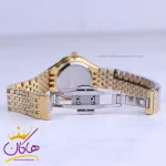 قفل ساعت مچی سیتیزن زنانه فلزی طلایی صفحه مشکی 3325/9