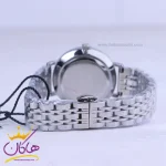 بند ساعت مچی دنیل ولینگتون زنانه فلزی نقره ای صفحه مشکی 6020/5