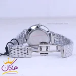 قفل ساعت مچی دنیل ولینگتون زنانه فلزی نقره ای صفحه سبز 6020/7