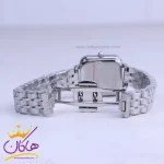 قفل ساعت دنیل ولینگتون زنانه فلزی صفحه مربع سرمه ای K22HRE02/8
