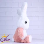 عروسک خرگوش چشم درشت از نمای بغل
