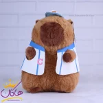 عروسک پولیشی کاپی بارا با لباس اسپرت قهوه ای