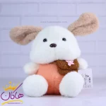 عروسک سگ با کیف بافتنی