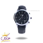 ساعت عقربه ای رومانسون زنانه بند چرم مشکی L 8063/2
