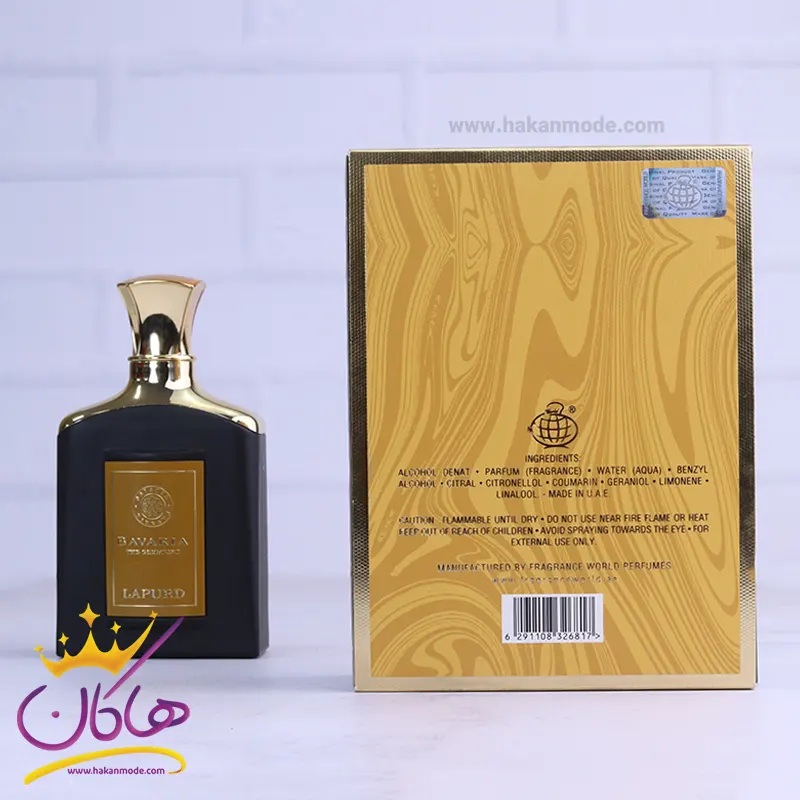 اطلاعات ادکلن فراگرنس مردانه باواریا لاپورد 100 میل