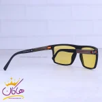 دسته عینک آفتابی مورل مردانه پلاریزه شیشه زرد D2426P/7