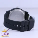 قفل ساعت پسرانه کیو اند کیو بند رابر مشکی صفحه سفید VR35J028Y