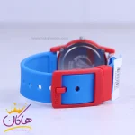 قفل ساعت پسرانه کیو اند کیو بند رابر طرح ماشین VR99J004Y