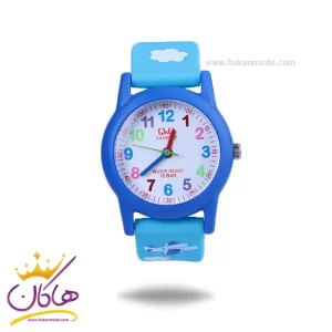 ساعت بچه گانه کیو اند کیو رابر طرح هواپیما VR99J005Y